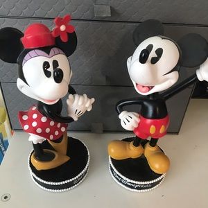 Mickey & Minnie Bobble Heads